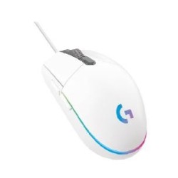 logitech mouse raton logitech g203 lightsync blanco gaming 8.000 dpi 6 botones