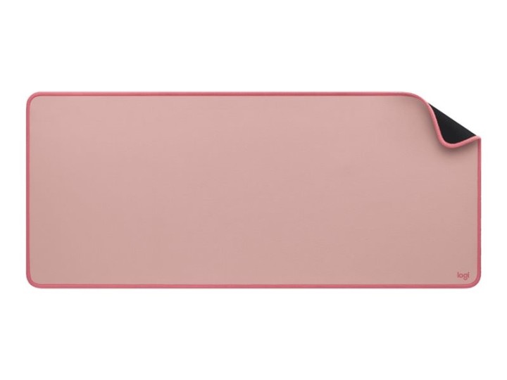 logitech alfombrilla logitech desk mat -  studio series rosa oscuro