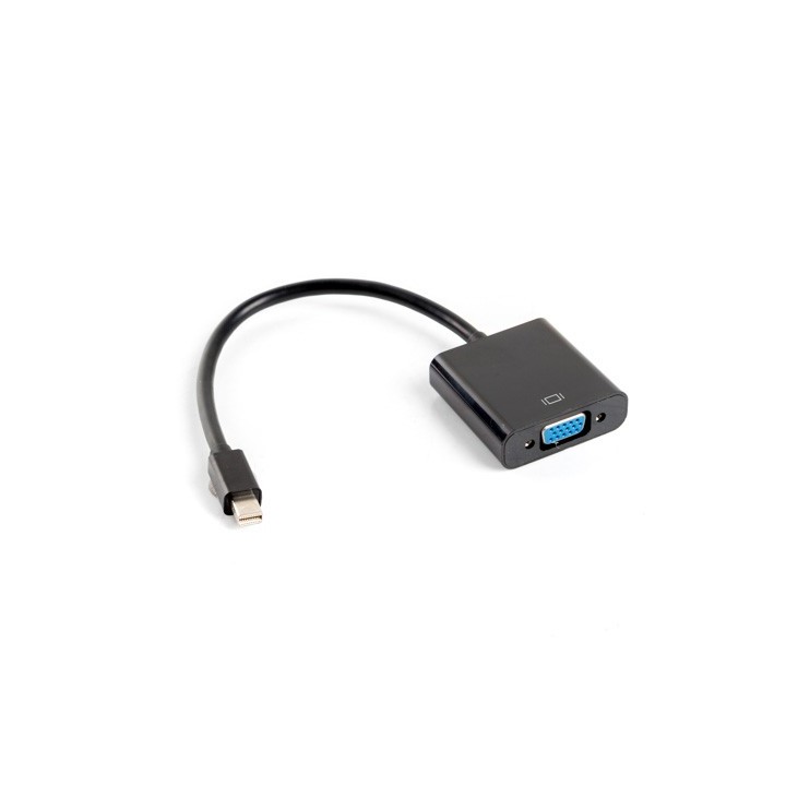 lanberg adaptador lanberg minidisplayport macho -  vga hembra 20cm negro