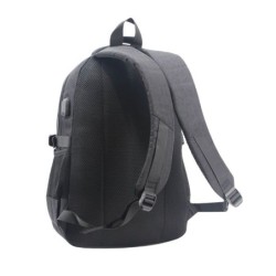 mochila portatil unicross nexa 18.5  negro usb compartimento acolchado 42x29x14cm