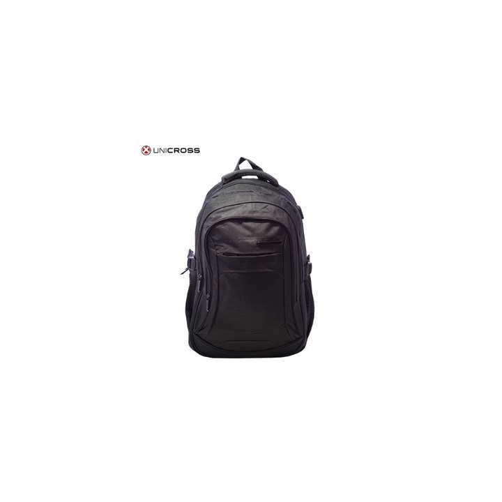 mochila portatil unicross nexa 18.5  negro usb compartimento acolchado 42x29x14cm
