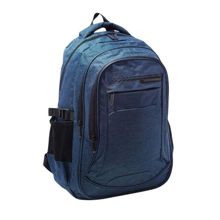 mochila portatil unicross nexa 18.5  azul usb compartimento acolchado 42x29x14cm