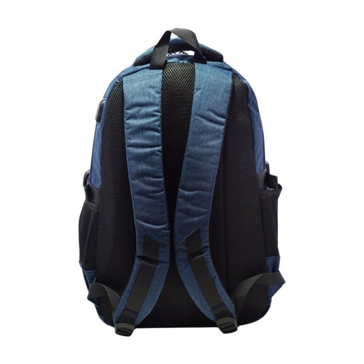 mochila portatil unicross nexa 18.5  azul usb compartimento acolchado 42x29x14cm