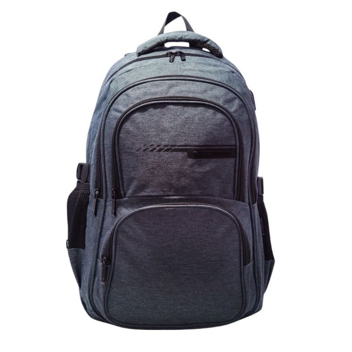 mochila portatil unicross soul 18.5  gris usb compartimento acolchado 46x33x19cm