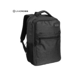 mochila portatil unicross terra 18.5  negro usb compartimento acolchado 44x31x19cm