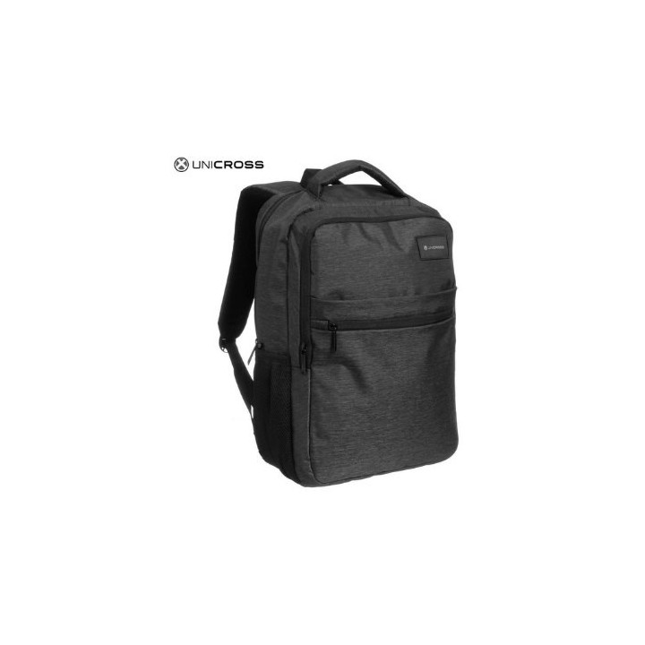 mochila portatil unicross terra 18.5  negro usb compartimento acolchado 44x31x19cm