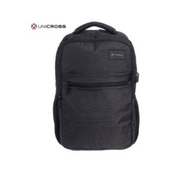 mochila portatil unicross terra 18.5  negro usb compartimento acolchado 44x31x19cm