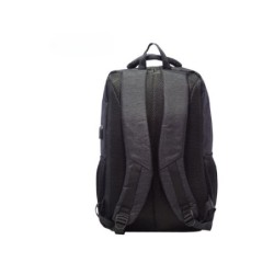 mochila portatil unicross walker 18.5  negro usb compartimento acolchado 42x29x23cm