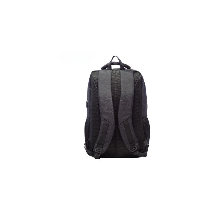 mochila portatil unicross walker 18.5  negro usb compartimento acolchado 42x29x23cm