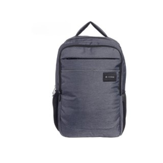 mochila portatil unicross walker 18.5  gris usb compartimento acolchado 42x29x23cm