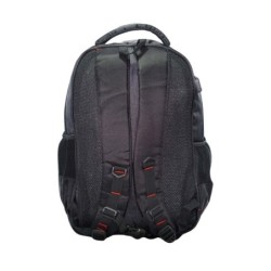 mochila portatil unicross ocean 18.5  negro usb compartimento acolchado 48x35x34cm