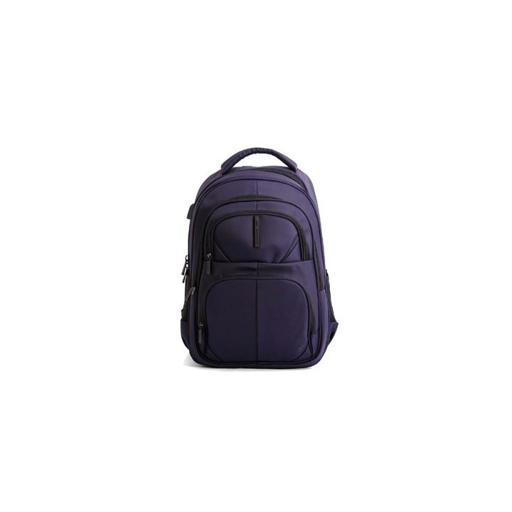 mochila portatil unicross ocean 18.5  azul usb compartimento acolchado 48x35x34cm