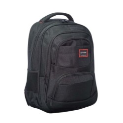 mochila portatil unicross delta 18  negro usb compartimento acolchado 50x33x25cm