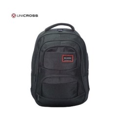 mochila portatil unicross delta 18  negro usb compartimento acolchado 50x33x25cm