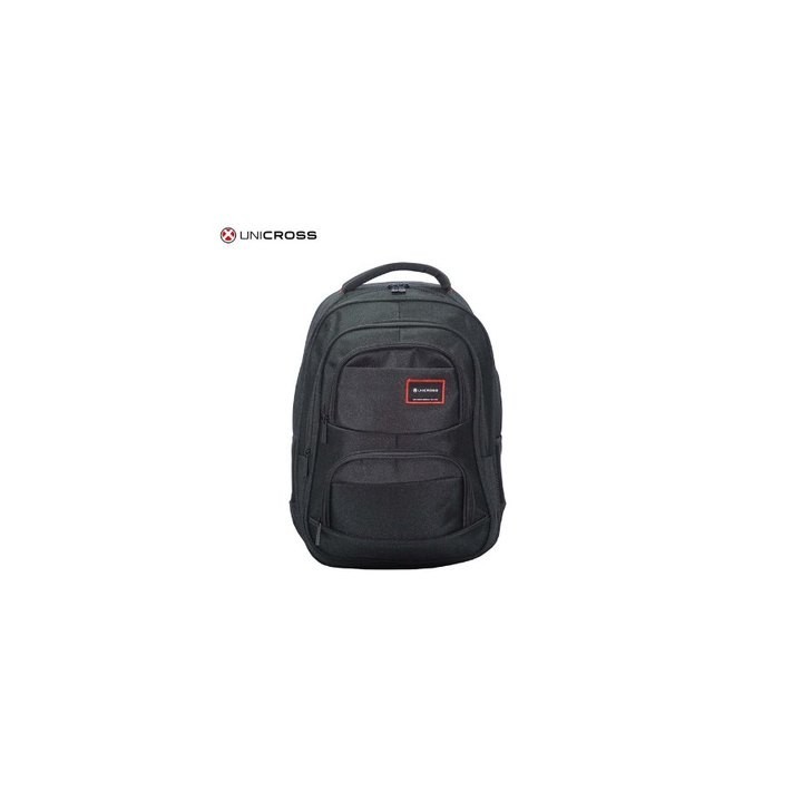 mochila portatil unicross delta 18  negro usb compartimento acolchado 50x33x25cm