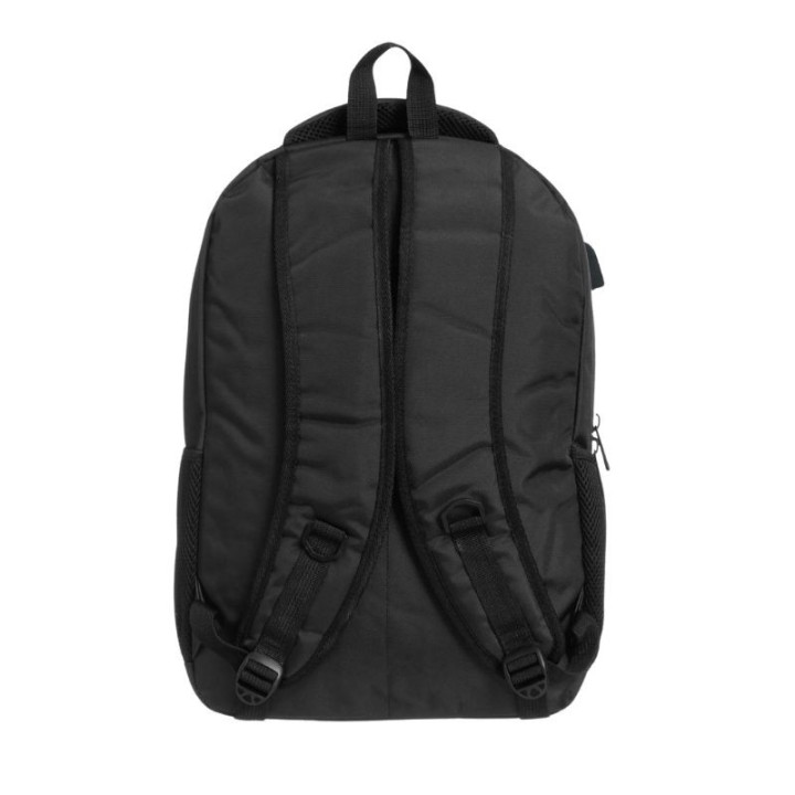 mochila portatil unicross ville 18  negro usb compartimento acolchado 47x33x21cm