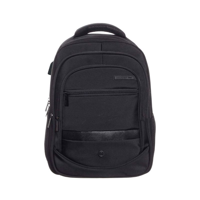 mochila portatil unicross nova 18  negro usb compartimento acolchado 48x33x21cm