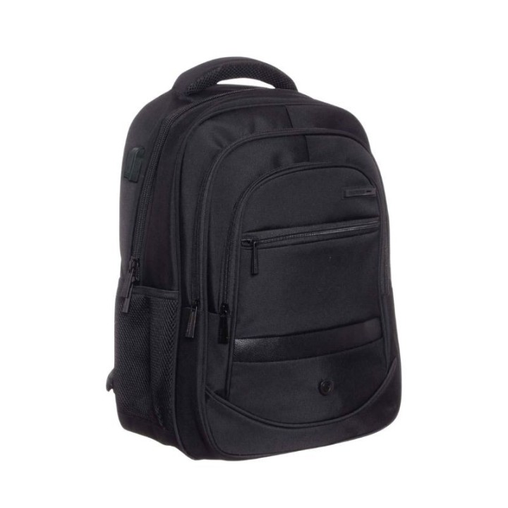 mochila portatil unicross nova 18  negro usb compartimento acolchado 48x33x21cm