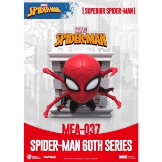 beast kingdom figura beast kingdom mini egg attack marvel spider - man superior spider - man serie 6