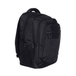 mochila portatil unicross axion 18  negro usb compartimento acolchado 47x30x21cm