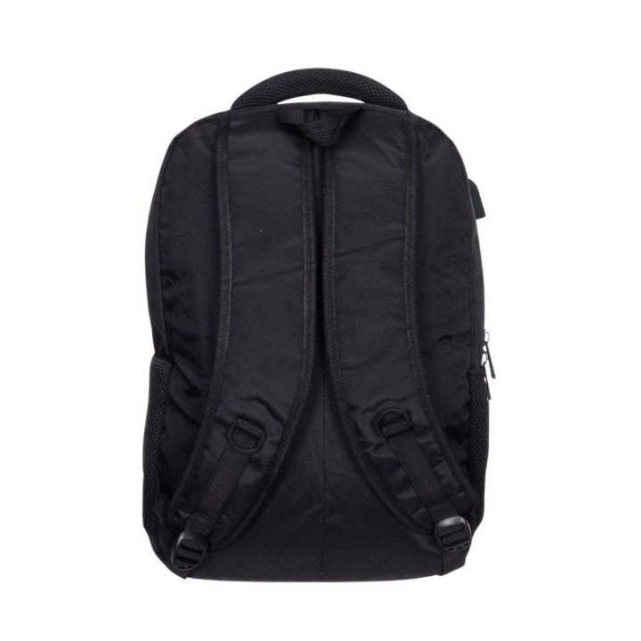 mochila portatil unicross axion 18  negro usb compartimento acolchado 47x30x21cm
