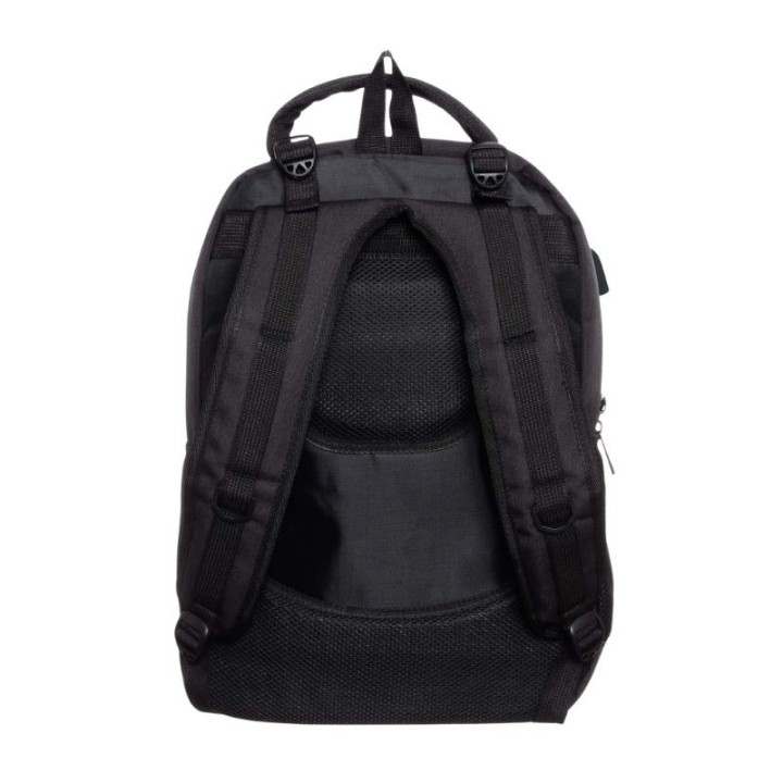 mochila portatil unicross elite 19  negro usb compartimento acolchado 47x33x21cm