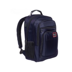 mochila portatil unicross vanguard 19  azul usb compartimento acolchado 45x30x21cm