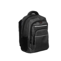 mochila portatil unicross tolhuin 18  negro usb compartimento acolchado 47x33x21cm