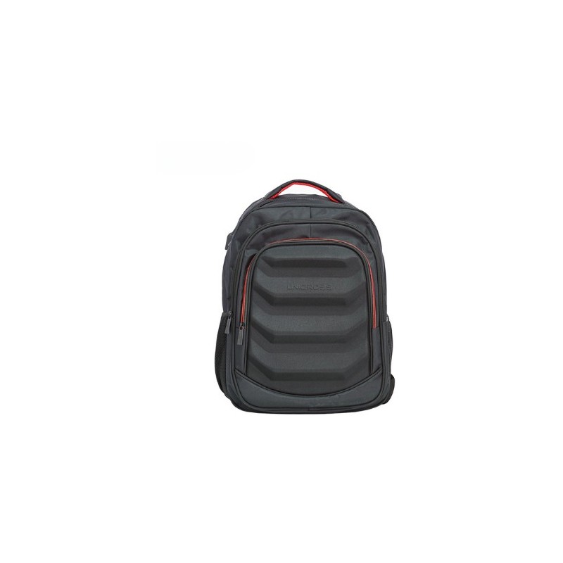mochila portatil unicross motion 19  negro usb compartimento acolchado 46x32x17cm