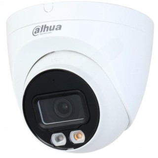 dahua (dh-ipc-hdw2449tp-s-led-0280b) dahua camara ip turret serie 2 4mp full color, wizsense, ip67,