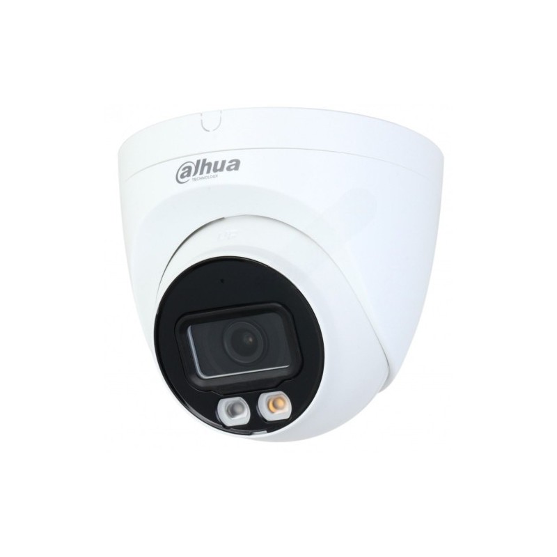 dahua (dh-ipc-hdw2449tp-s-led-0280b) dahua camara ip turret serie 2 4mp full color, wizsense, ip67,