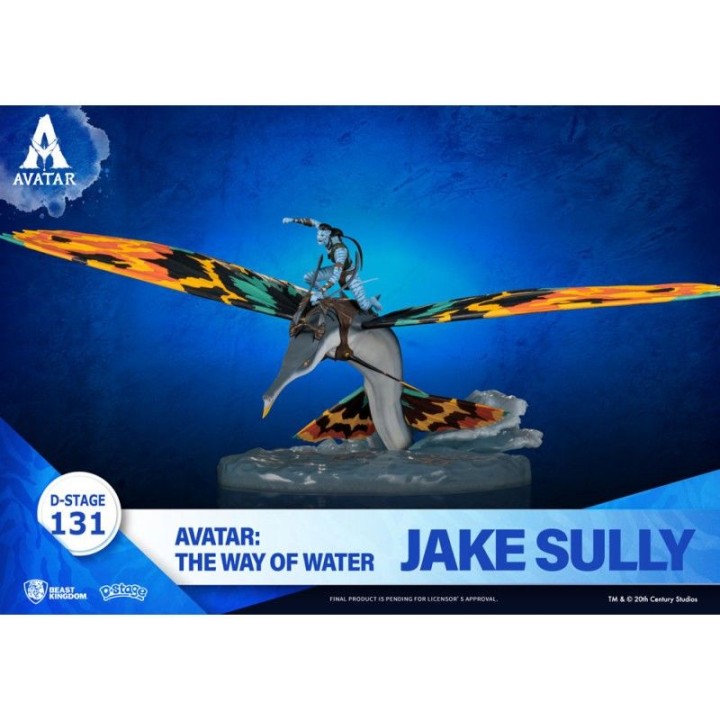 beast kingdom figura beast kingdom dstage avatar 2 diorama jake sully