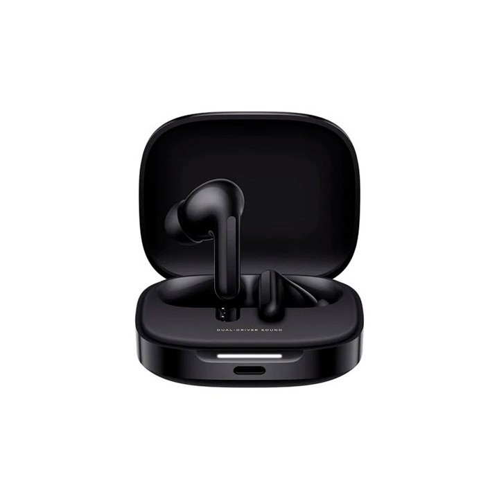 auriculares xiaomi redmi buds 6 black bluetooth 5.4 475mah ip54 cancelacion ruido