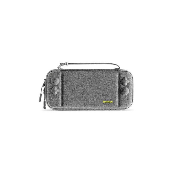 funda nintendo switch tomtoc fancycase g05 gray compartimento juegos tela impermeable