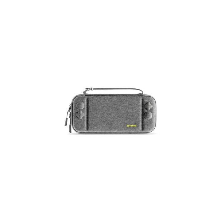funda nintendo switch tomtoc fancycase g05 gray compartimento juegos tela impermeable