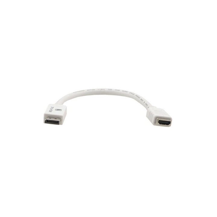 kramer kramer electronics dp - hdmi 0.3m 0,3 m displayport blanco