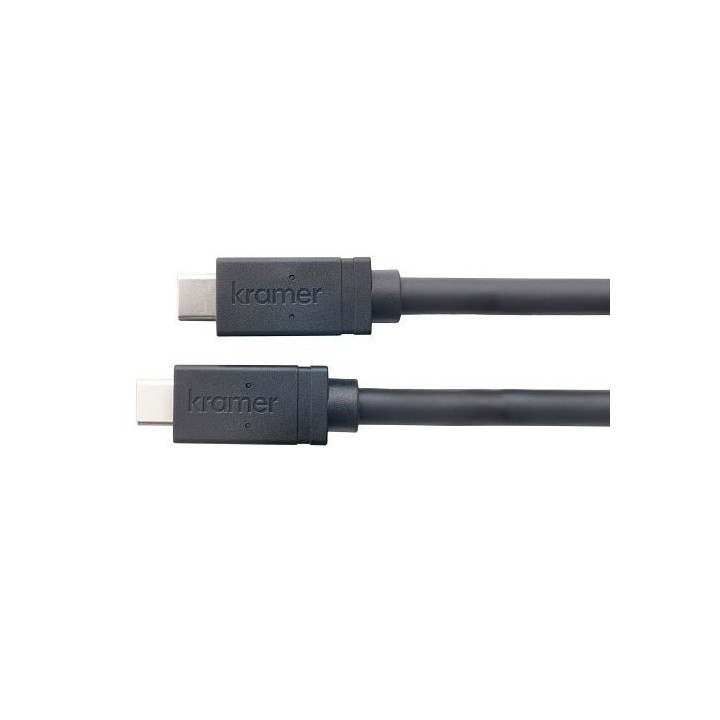 kramer kramer installer solutions usb-c full featured cable, usb 3.2, passive, 3 feet - c-u32/ff-3 (