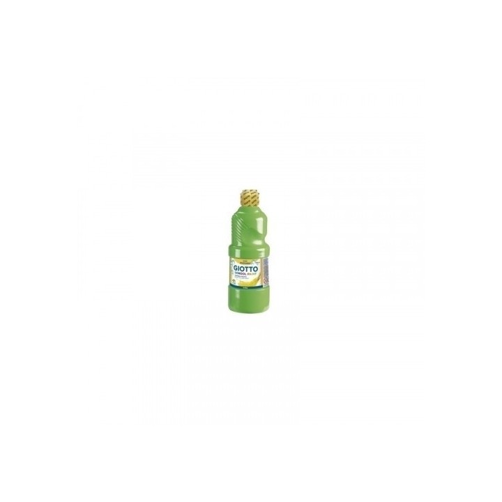 giotto giotto tempera escolar 500 ml botella verde