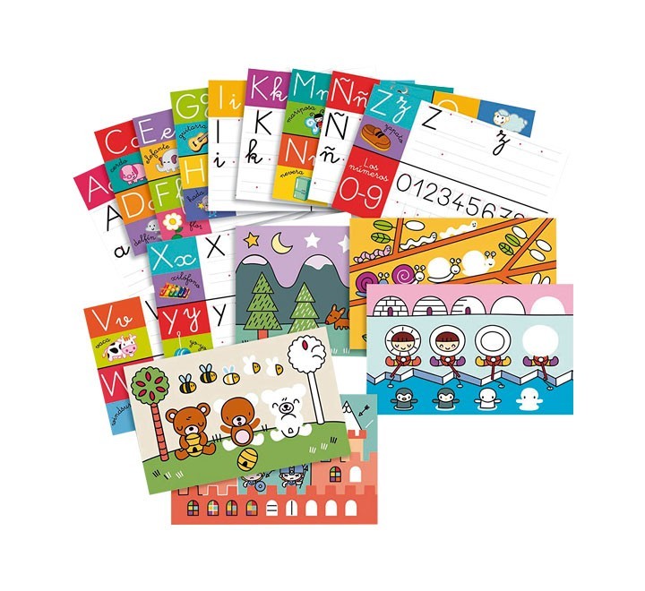 (desc.) maletin diset aprender a escribir