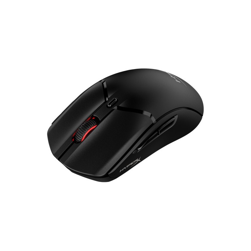hyperx hyperx pulsefire haste 2: raton gaming inalambrico (negro)
