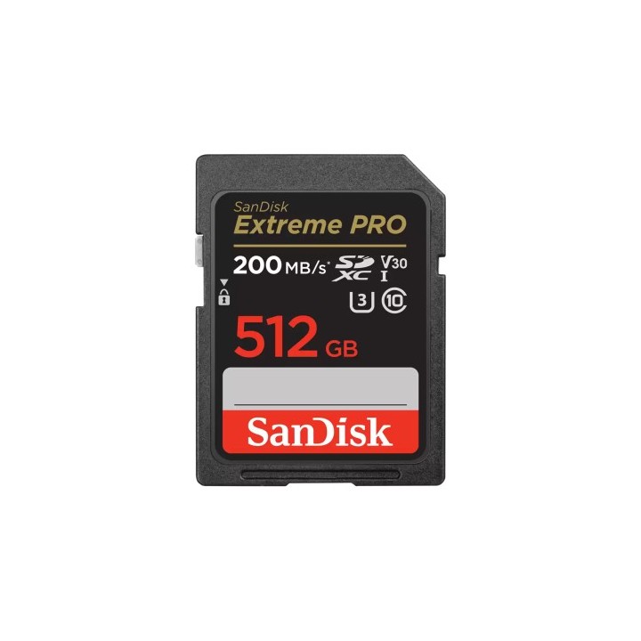 sandisk sandisk extreme pro 512 gb sdxc clase 10