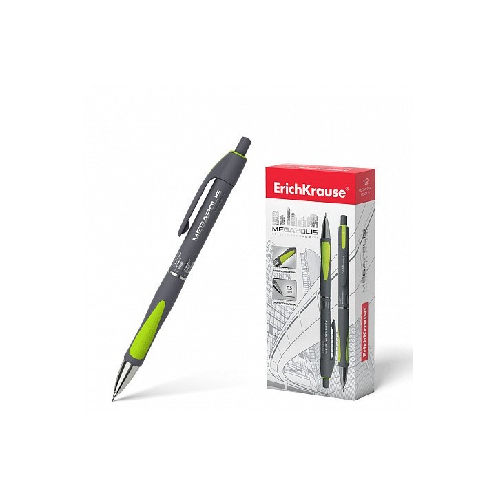 erich krause portaminas megapolis concept 0.5 ,  erich krause 20340.  pack: 12 unidades