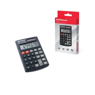 erich krause calculadora de bolsillo pc-102 8digitos erich krause 40102