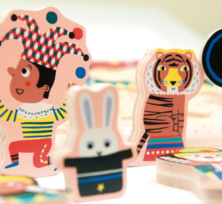 (desc.) puzzle 7 pz andreu toys circo