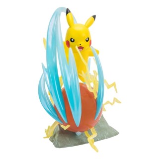 jazwares figura pokemon 25 aniversario con iluminacion deluxe pikachu