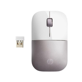hp mouse raton hp wireless inalambrico z3700 -  hasta 1200dpi -  blanco y rosa