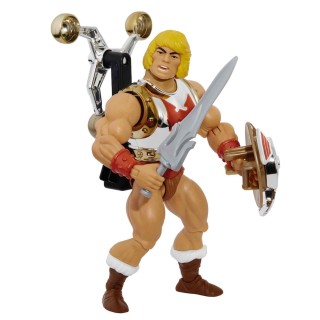 mattel figura mattel masters of the universe origins he - man puno volador