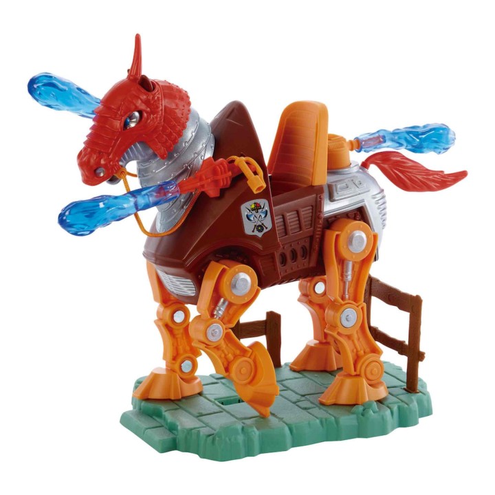mattel figura mattel masters of the universe stridor caballo de guerra