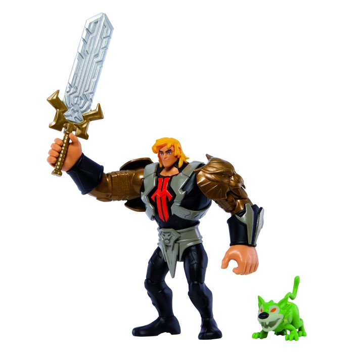 mattel figura mattel masters of the universe he - man con accesorios
