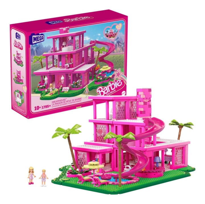 mattel figura mattel mega construx barbie the movie la casa de los suenos de barbie